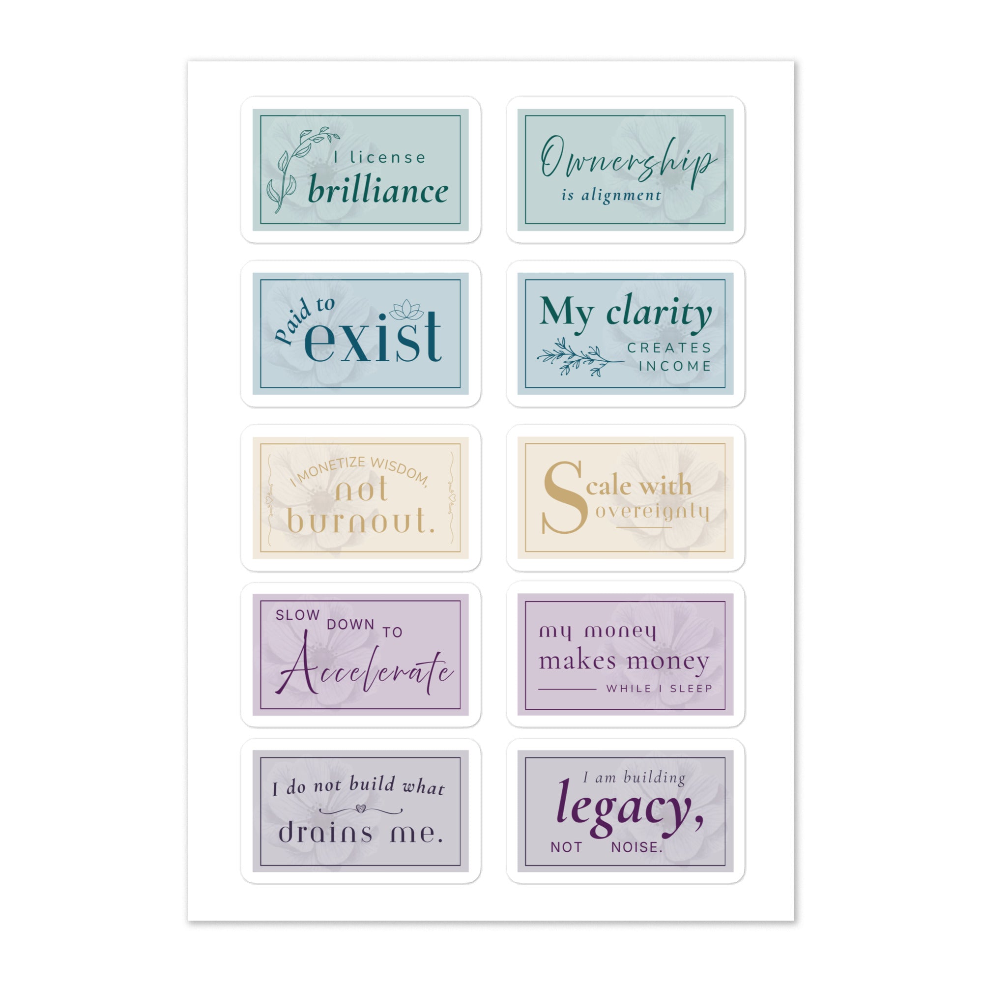 The Restoration Sticker Collection™