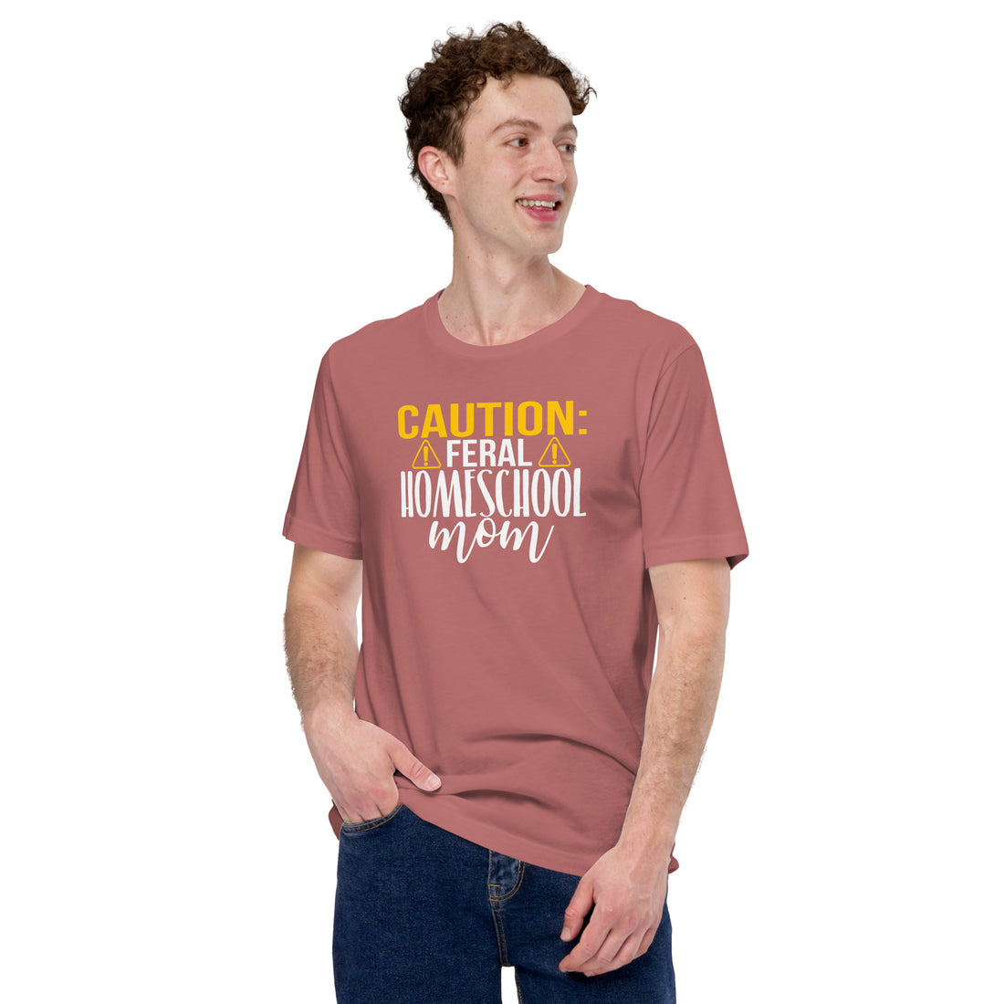 Feral Home school Mom TShirt