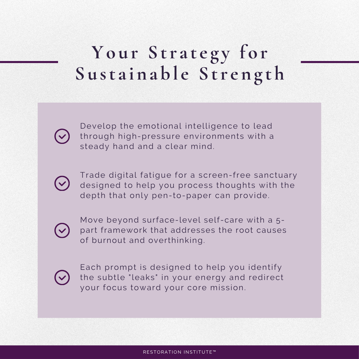 The Calm &amp; Clarity Collection: 5-Part Journal for Emotional Intelligence and Quiet Strength