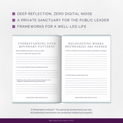 The Calm &amp; Clarity Collection: 5-Part Journal for Emotional Intelligence and Quiet Strength