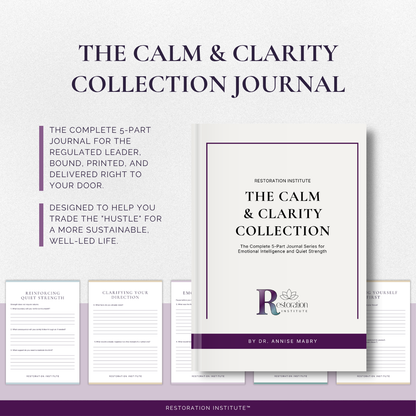 The Calm &amp; Clarity Collection: 5-Part Journal for Emotional Intelligence and Quiet Strength