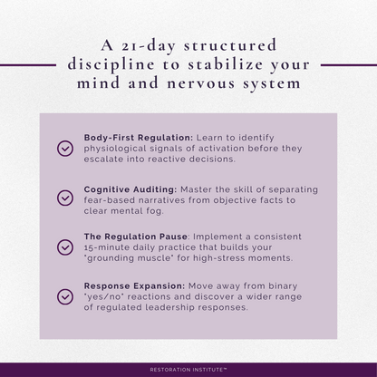 21 Days of Grounding™ | Emotional Regulation Journal