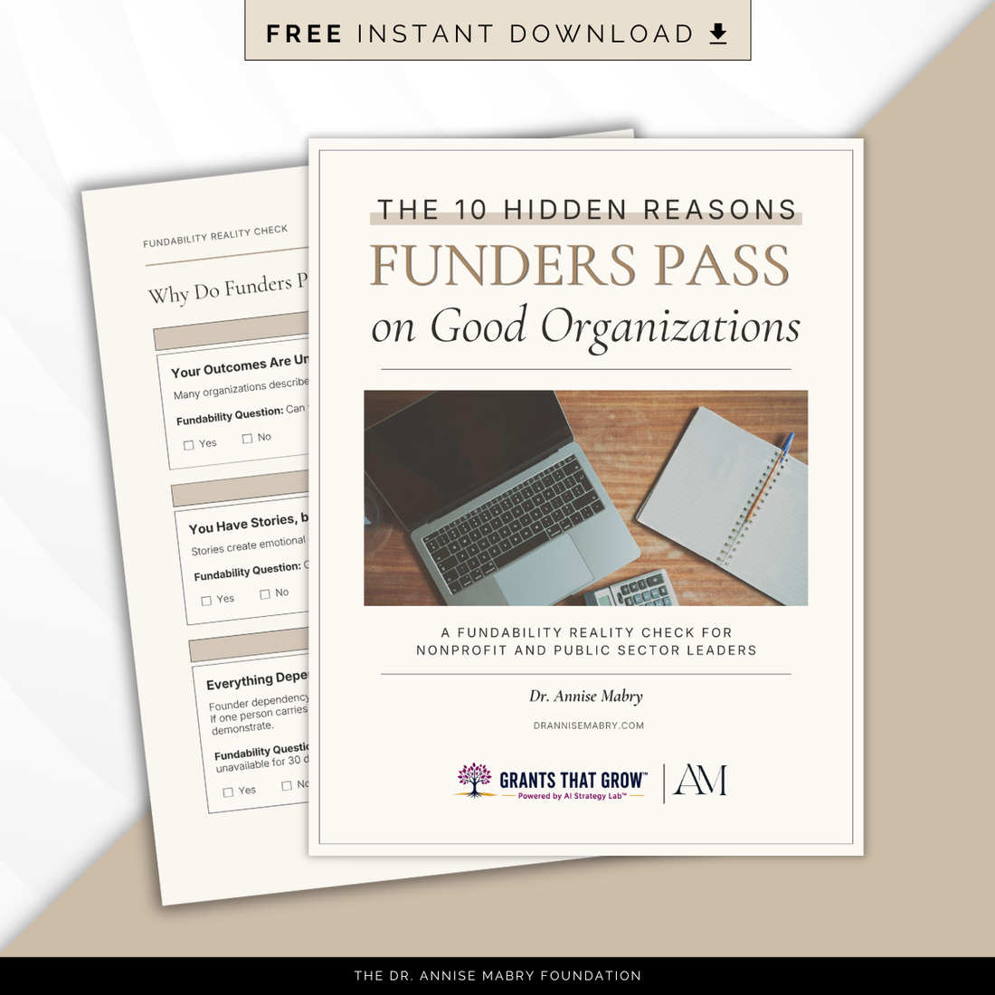 The 10 Hidden Reasons Funders Pass on Good Organizations — Free Resource