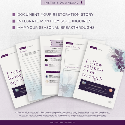 The Restoration Retreat Passport™ | A 12-Month Journey of Return