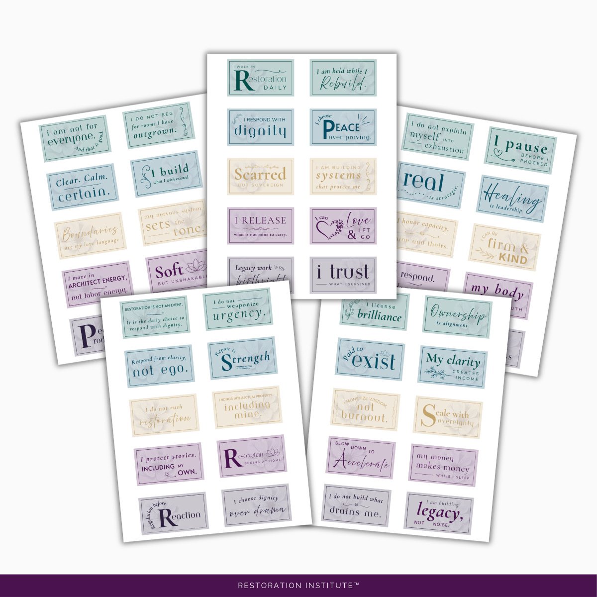 The Restoration Sticker Collection™