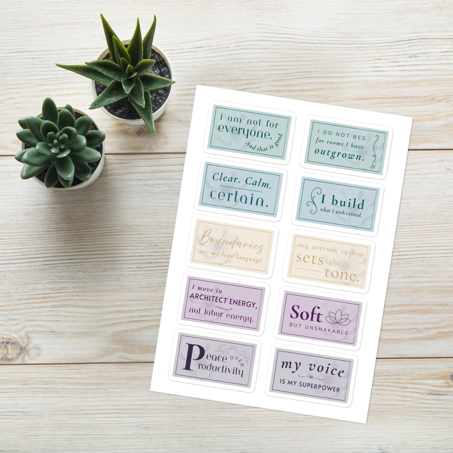 The Restoration Sticker Collection™