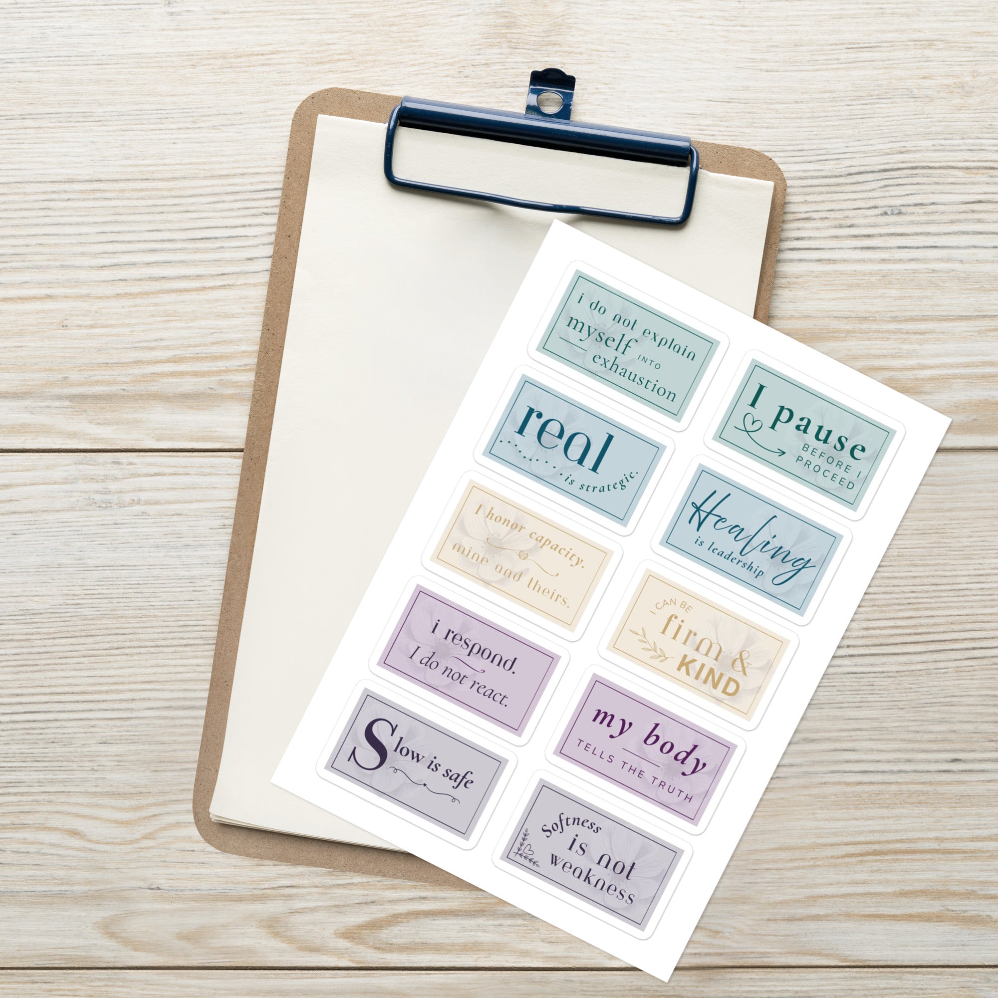 The Restoration Sticker Collection™