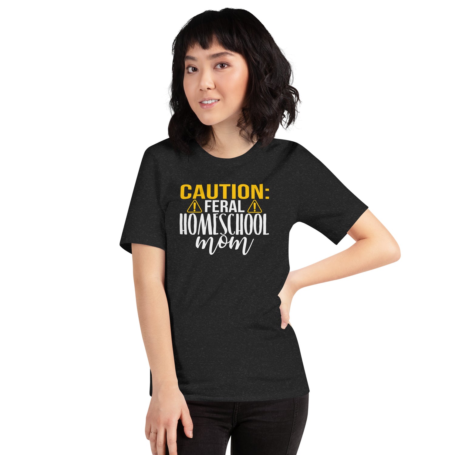 Feral Home school Mom TShirt