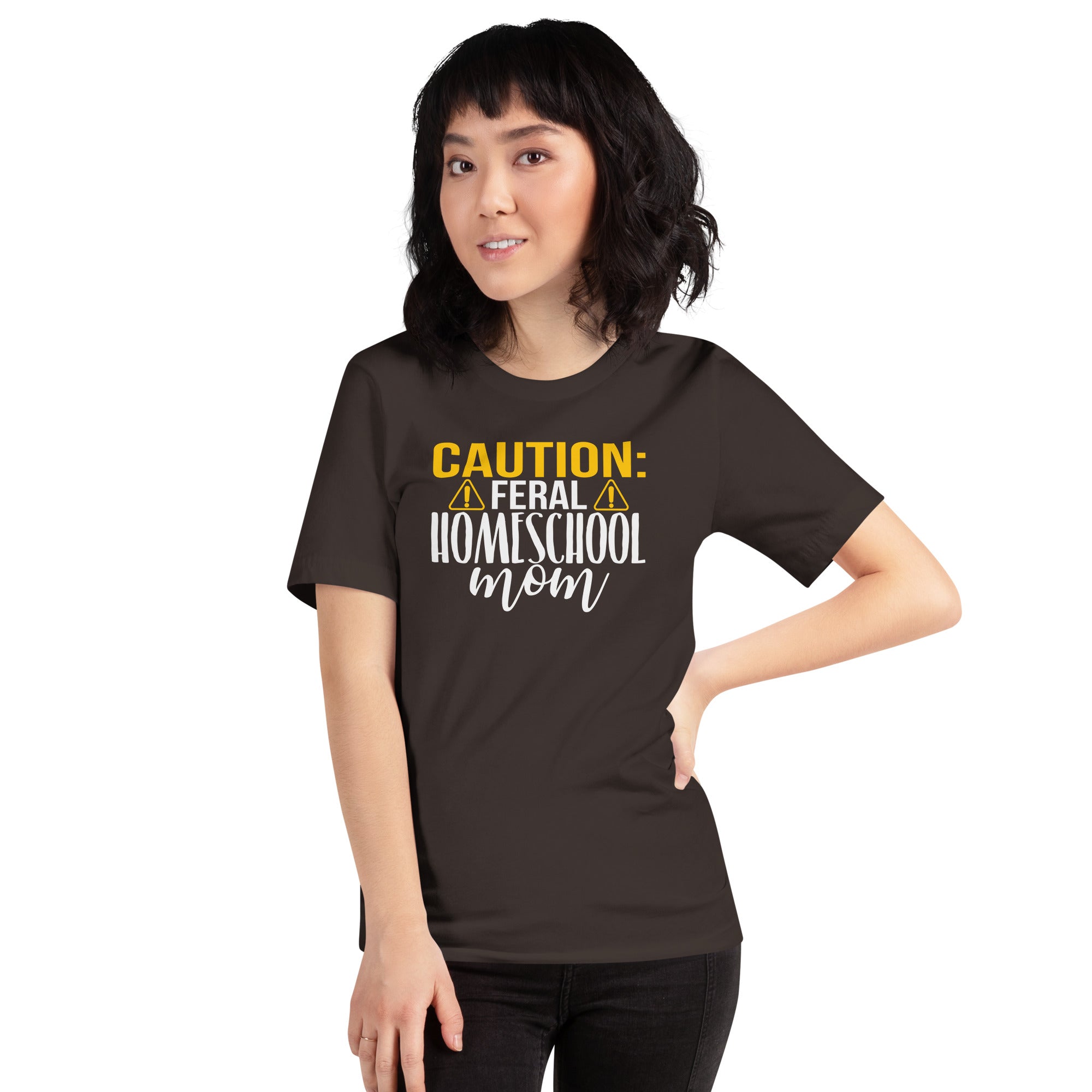 Feral Home school Mom TShirt