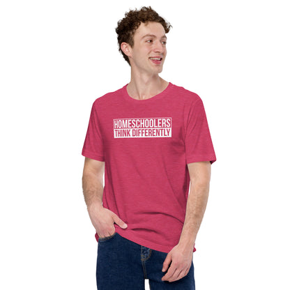Home Schoolers Think Different T-shirt