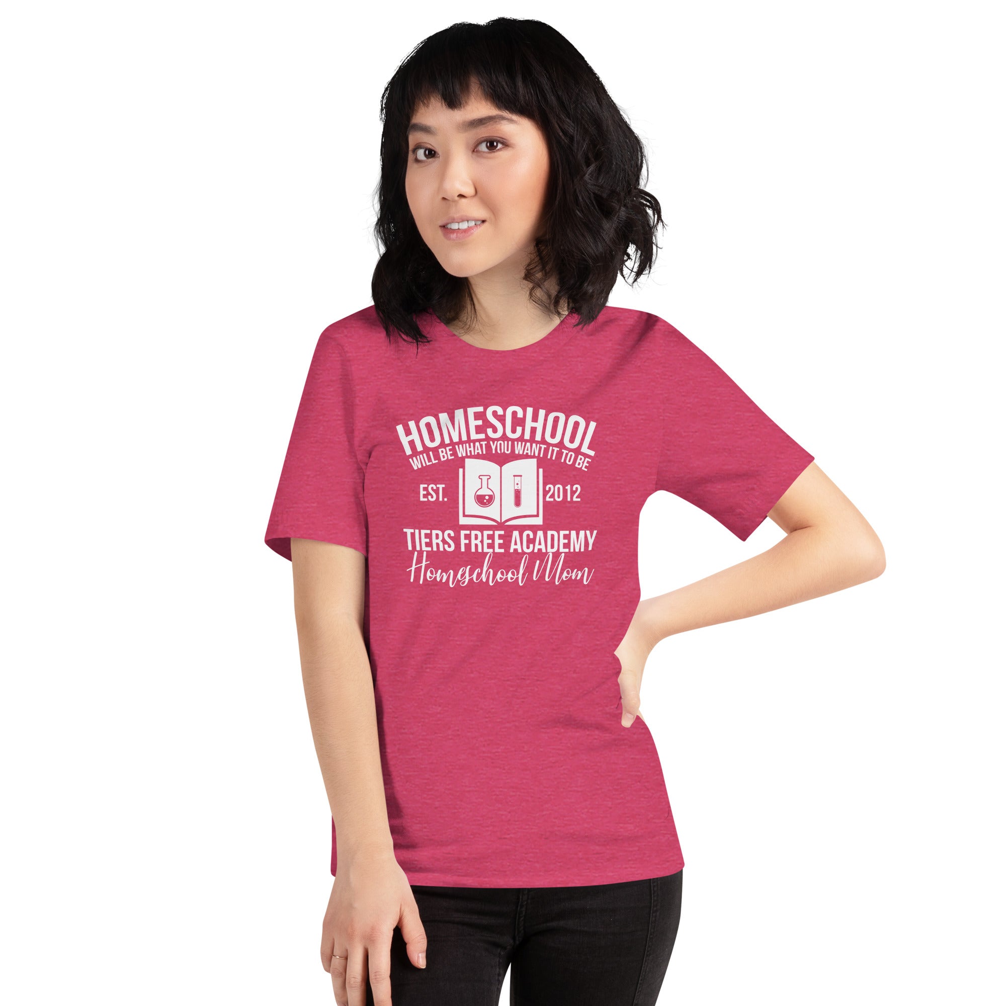 Tiers Free Home School Mom T-shirt