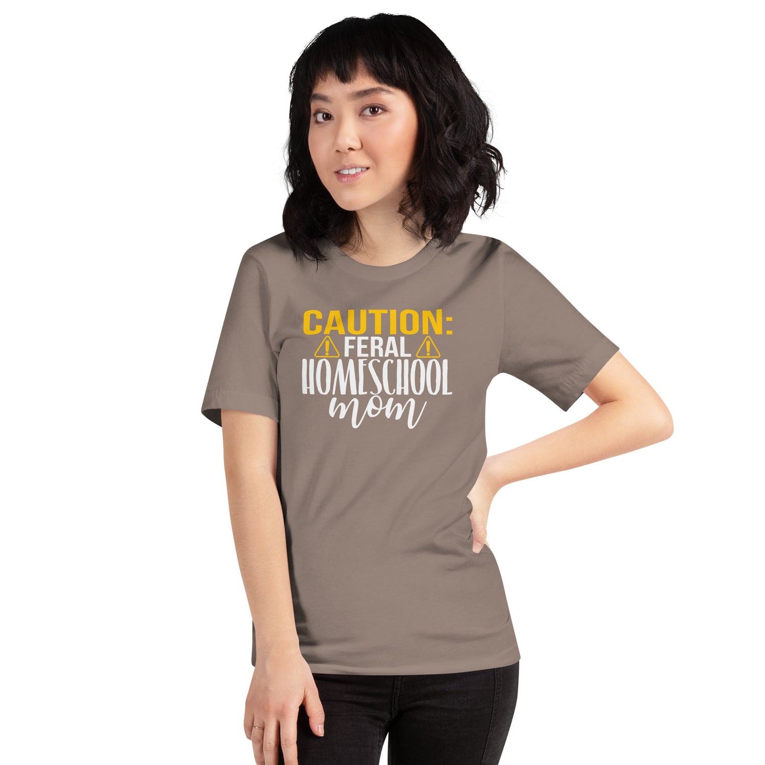 Feral Home school Mom TShirt