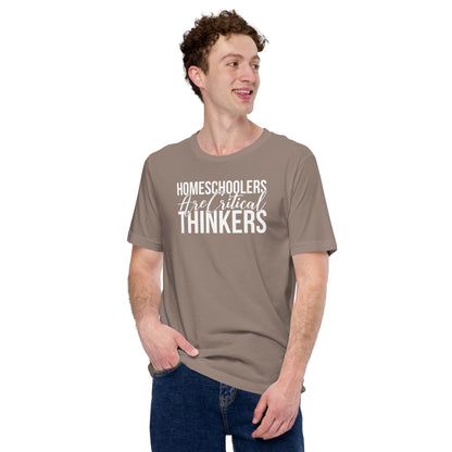 Home School Critical Thinkers T-shirt