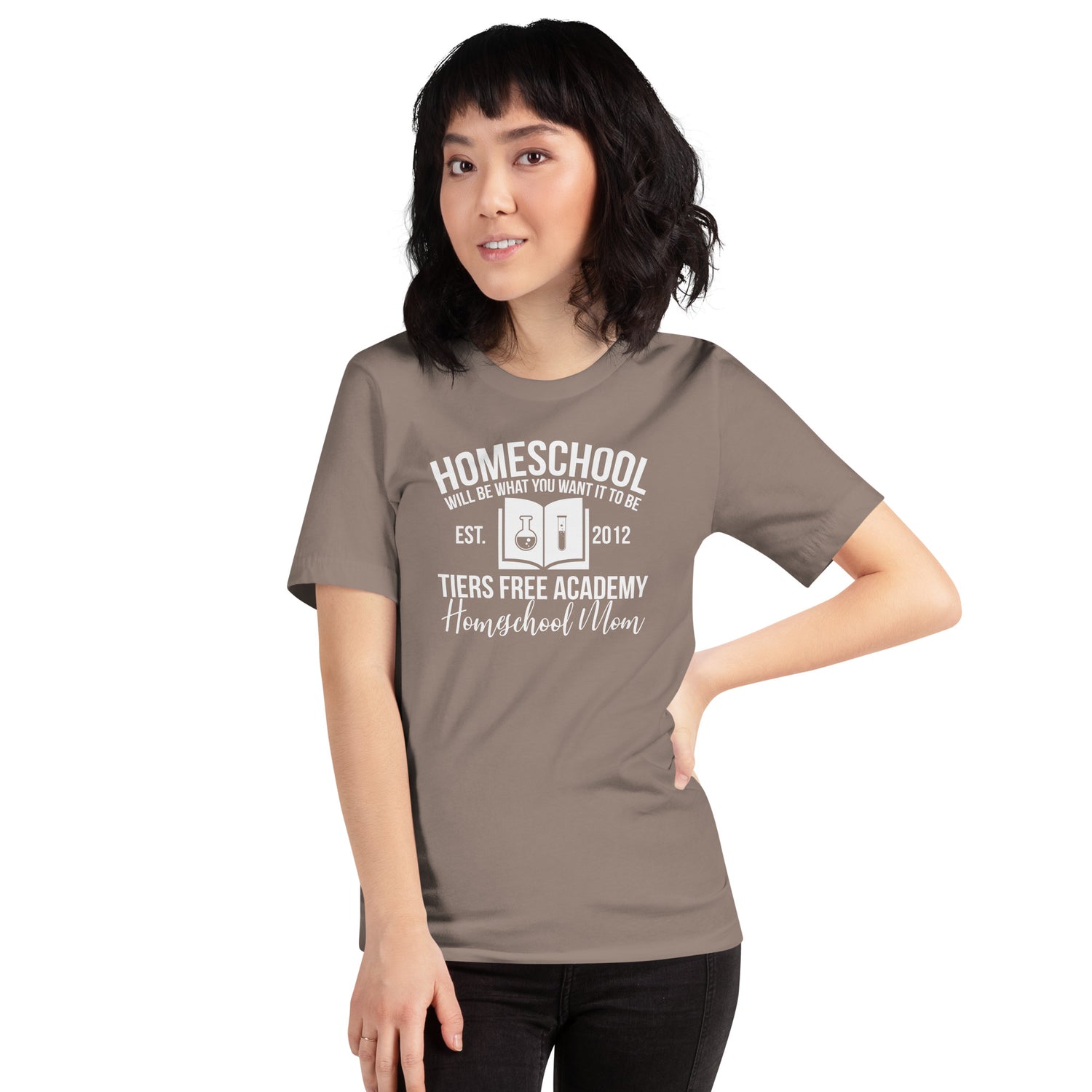 Tiers Free Home School Mom T-shirt