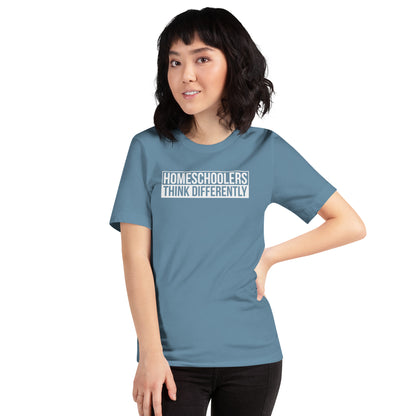 Home Schoolers Think Different T-shirt